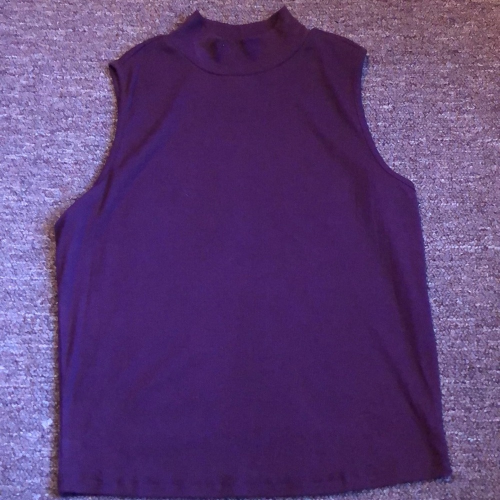 Sleeveless Turtleneck